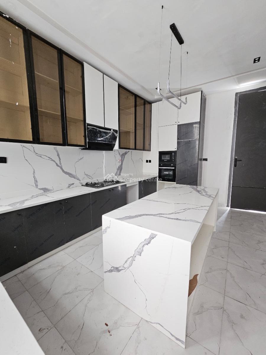 Spacious 5 Bedroom Fully Detached Duplex with Bq and Pool, Chevron, Lekki, Lagos, Detached Duplex for Sale