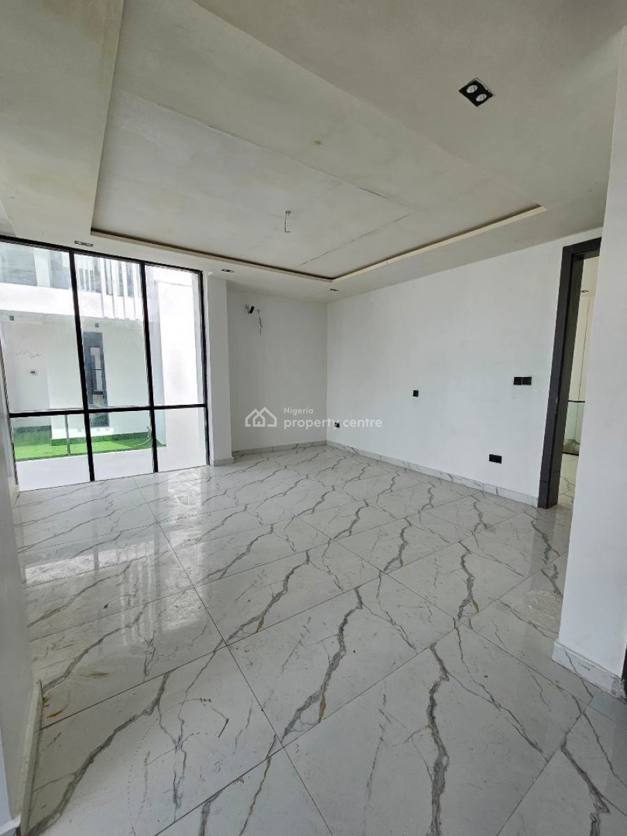 Spacious 5 Bedroom Fully Detached Duplex with Bq and Pool, Chevron, Lekki, Lagos, Detached Duplex for Sale
