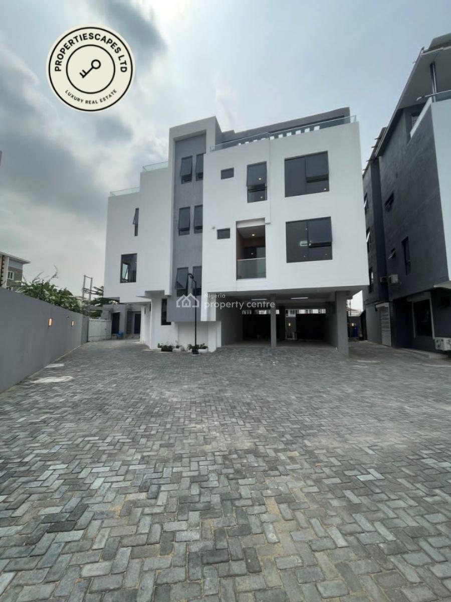 Aesthetically Pleasing 4 Bedroom Penthouse with Swimming Pool, Lekki Phase 1, Lekki, Lagos, House for Sale