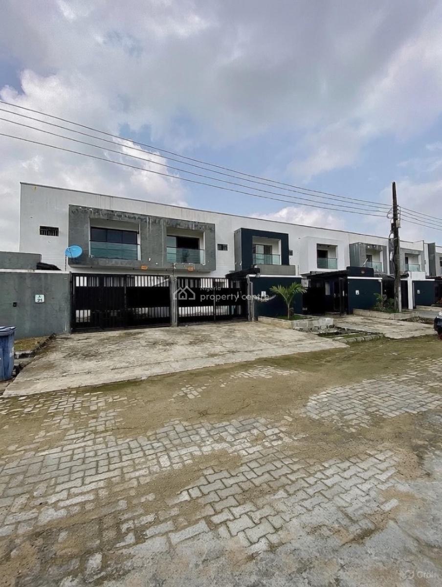 Stunning 4 Bedroom Terrace Duplex with Bq, Ikota, Ikota, Lekki, Lagos, Terraced Duplex for Sale