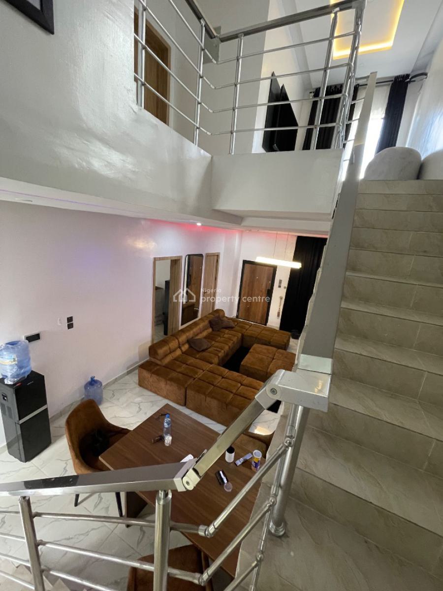 Solar Powered Furnished 2bedroom Terrace Duplex, Ogbombo Road, Ajah, Lagos, Terraced Duplex for Rent