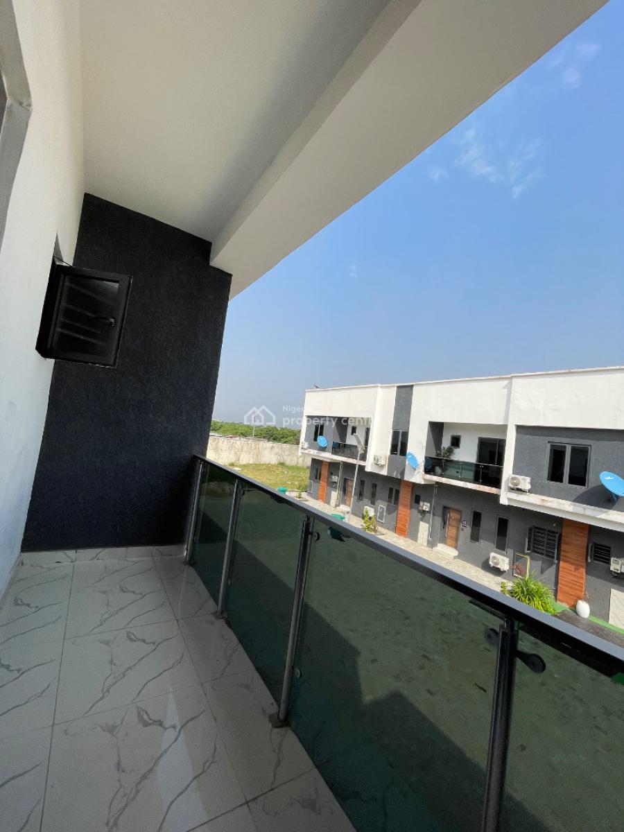 Solar Powered Furnished 2bedroom Terrace Duplex, Ogbombo Road, Ajah, Lagos, Terraced Duplex for Rent
