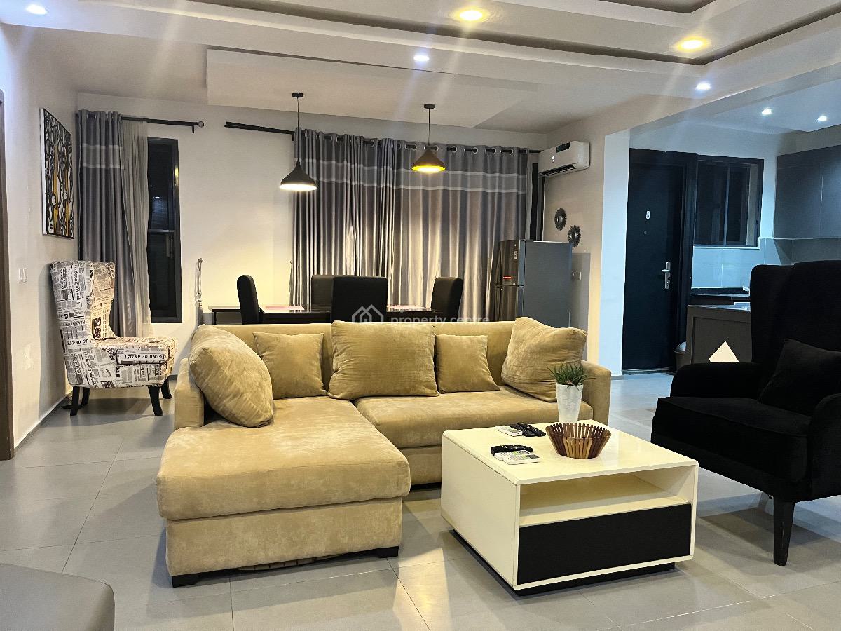 Stylish 2 Bedroom Apartment, Ilasan, Ikate, Lekki, Lagos, Flat / Apartment Short Let