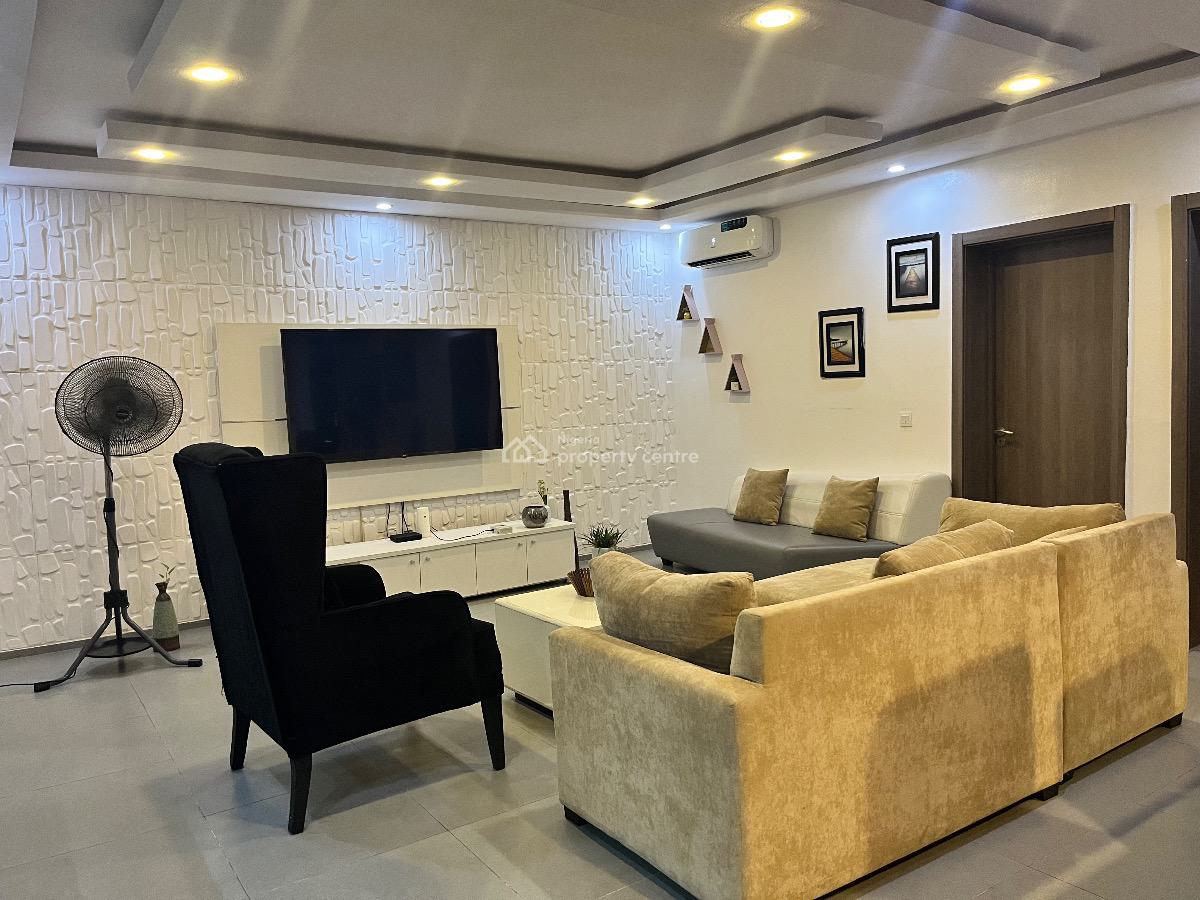 Stylish 2 Bedroom Apartment, Ilasan, Ikate, Lekki, Lagos, Flat / Apartment Short Let