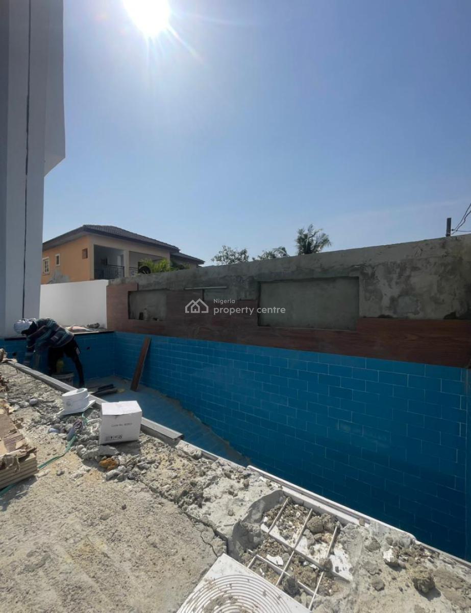 Gorgeous 5 Bedroom Fully Detached Duplex with Swimming Pool & Bq, Ajah, Lagos, Detached Duplex for Sale