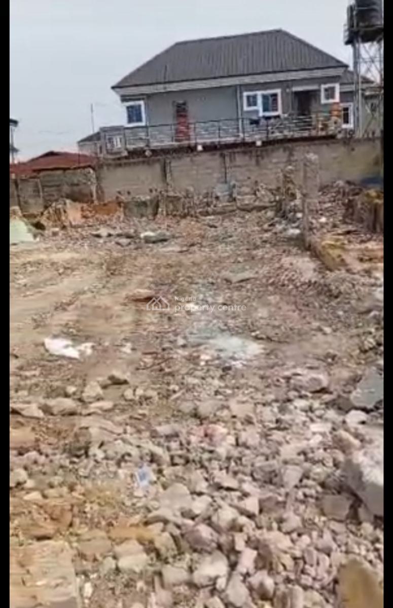 Standard Vacant Full Plot of Bare Land Along Tarred Road, Ikate Off Kilo, Surulere, Lagos, Residential Land for Sale