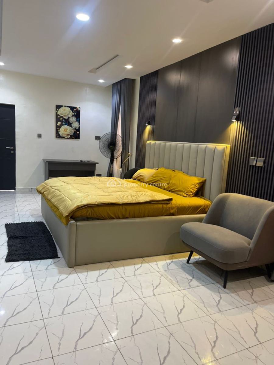 Luxury Fully Furnished 4 Bedroom House, Royal Pine Estate Gate, Lekki, Lagos, Terraced Duplex for Rent