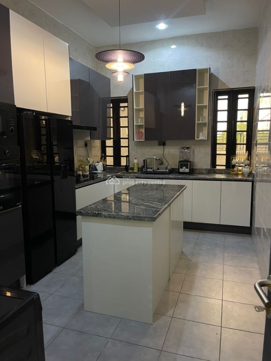 Luxury Fully Furnished 4 Bedroom House, Royal Pine Estate Gate, Lekki, Lagos, Terraced Duplex for Rent