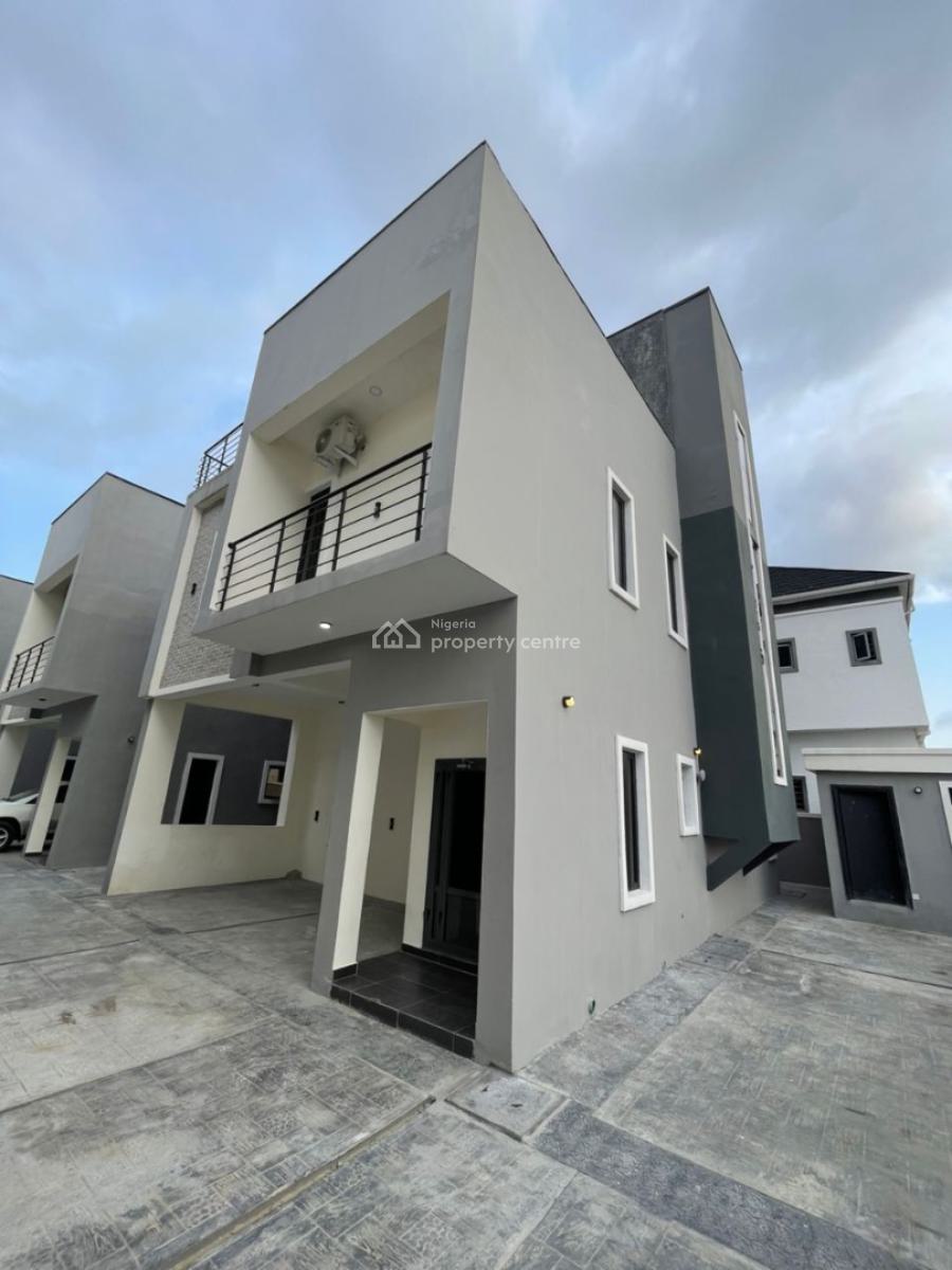 Luxury Fully Furnished 4 Bedroom House, Royal Pine Estate Gate, Lekki, Lagos, Terraced Duplex for Rent