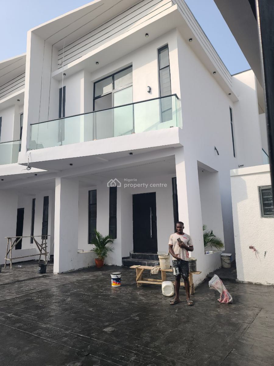 Beautiful Luxury 2 Bedroom +bq in a Btful Estate with 24 Hours Lt.., Lekki Peninsula Scheme 2 Estate,  Abraham Adesanya Ajah Lekki Lagos, Ajiwe, Ajah, Lagos, Terraced Duplex for Sale