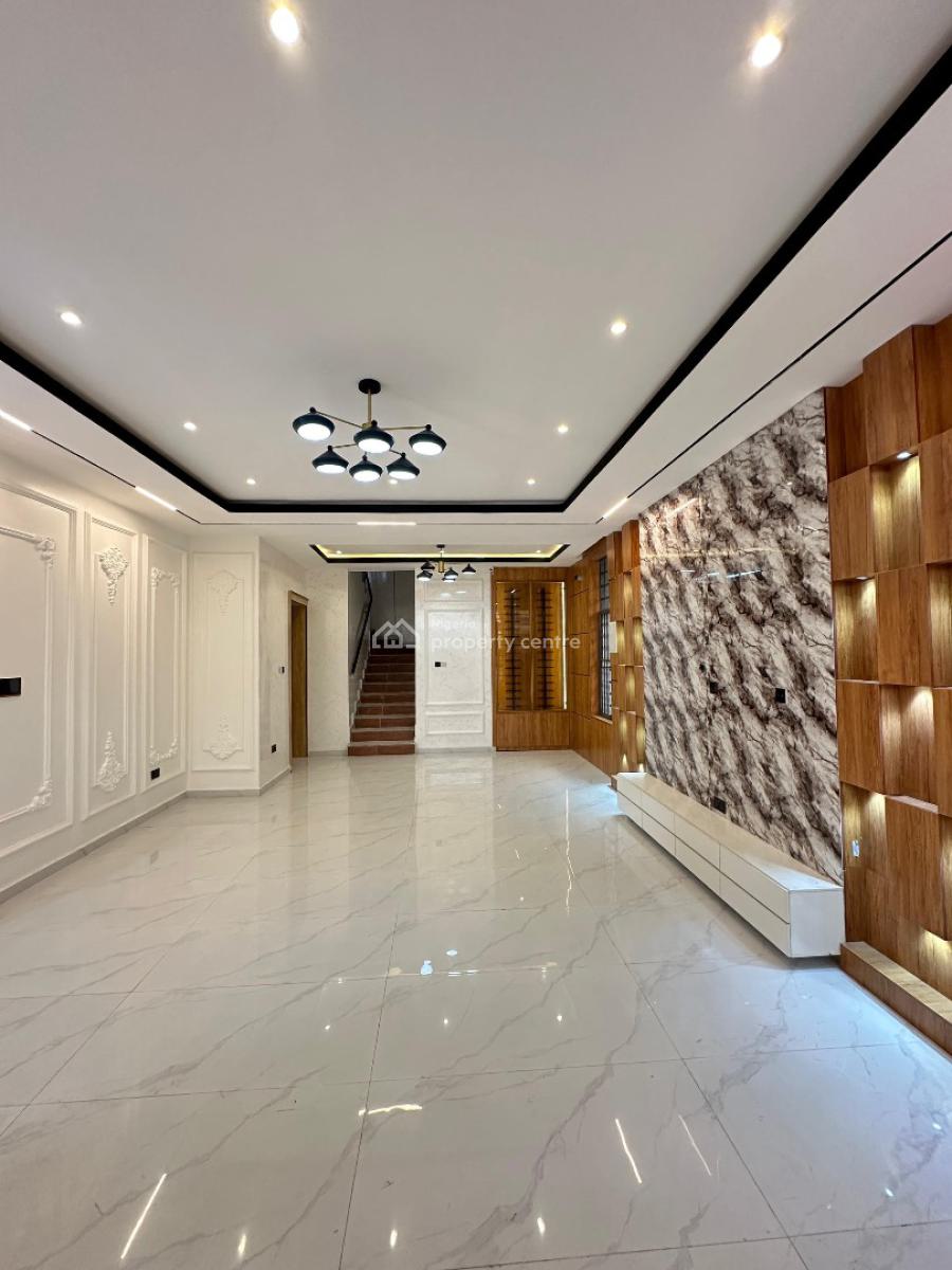 Spacious 5 Bedroom Detached Duplex with Bq and Rooftop Terrace, Chevron, Lekki, Lagos, Detached Duplex for Sale