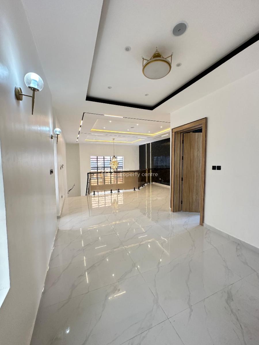 Spacious 5 Bedroom Detached Duplex with Bq and Rooftop Terrace, Chevron, Lekki, Lagos, Detached Duplex for Sale