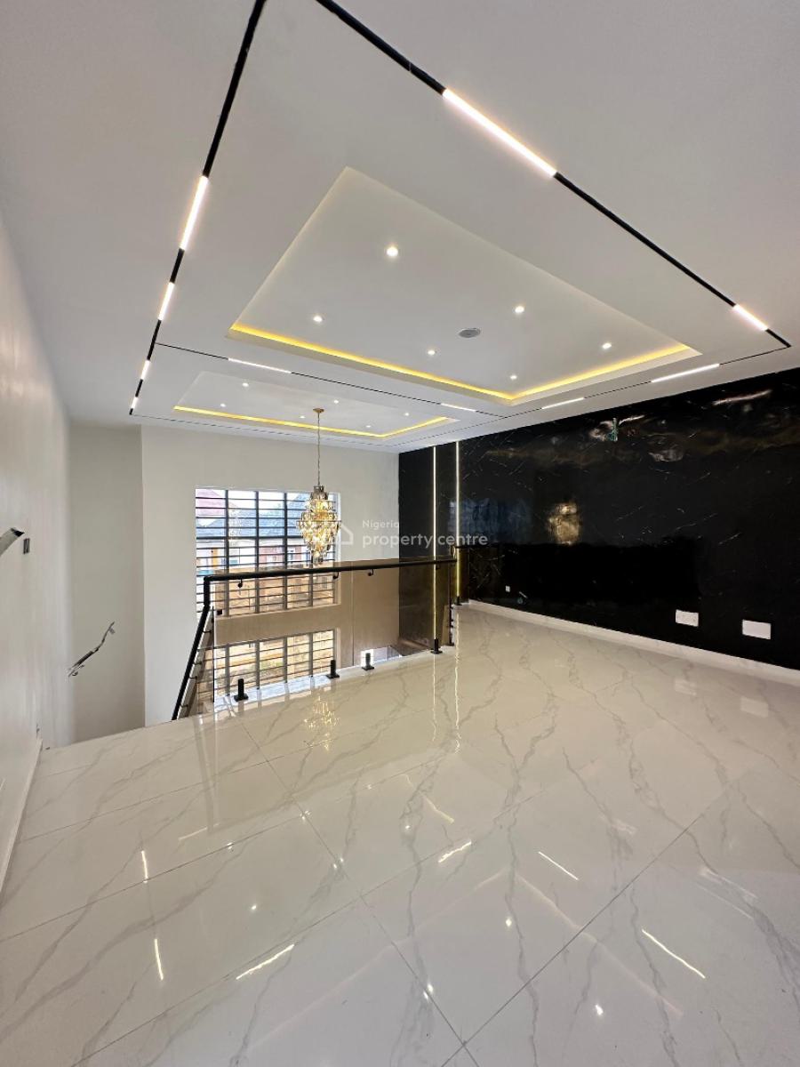Spacious 5 Bedroom Detached Duplex with Bq and Rooftop Terrace, Chevron, Lekki, Lagos, Detached Duplex for Sale