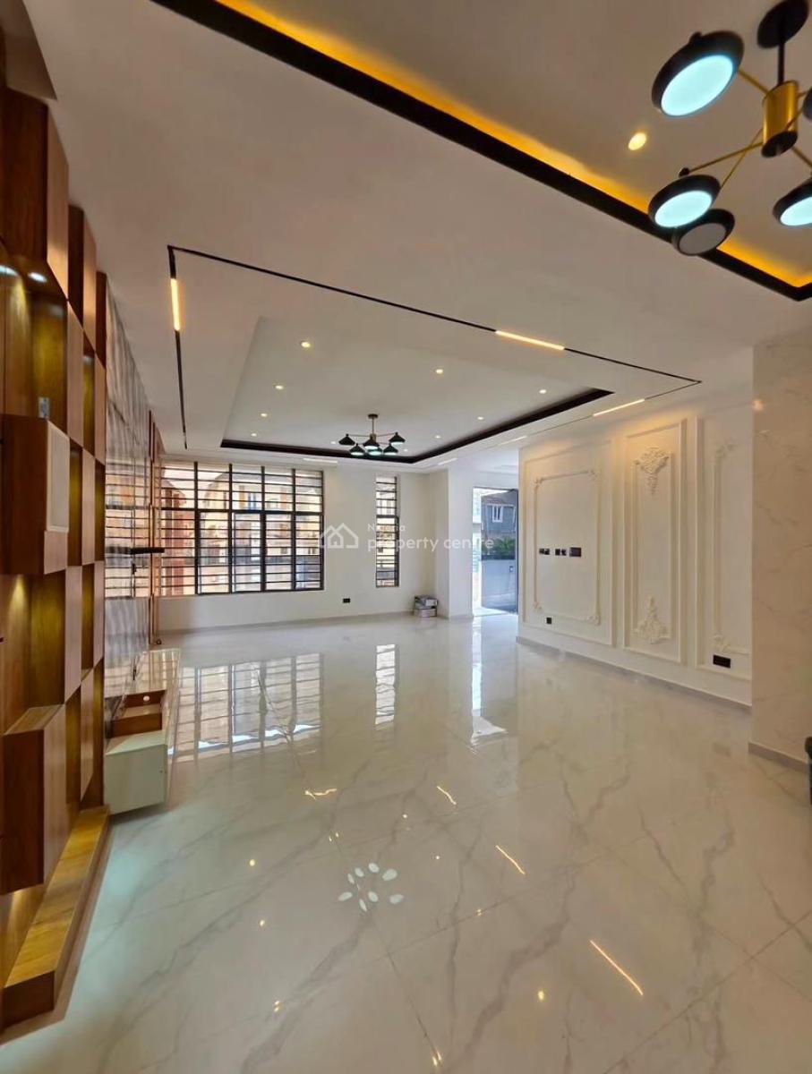 Spacious 5 Bedroom Detaced Duplex with Bq and Rooftop Terrace, Chevron, Lekki, Lagos, Detached Duplex for Sale