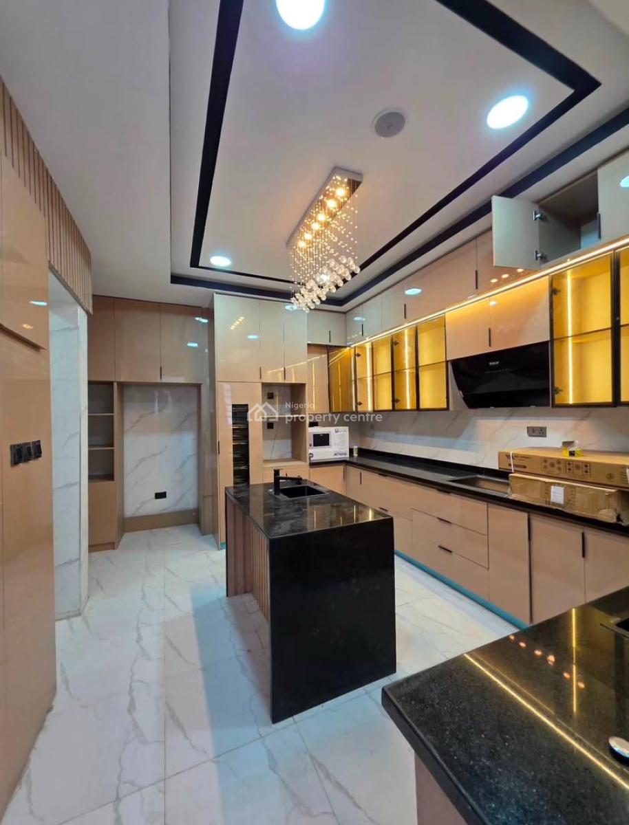 Spacious 5 Bedroom Detaced Duplex with Bq and Rooftop Terrace, Chevron, Lekki, Lagos, Detached Duplex for Sale