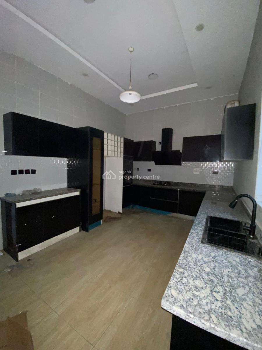 Well Built 5 Bedroom Detached Duplex with 2 Bqs in a Secure Axis, Chevron, Lekki, Lagos, Detached Duplex for Sale