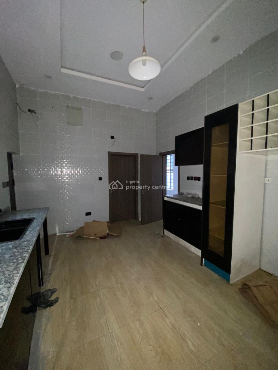 Well Built 5 Bedroom Detached Duplex with 2 Bqs in a Secure Axis, Chevron, Lekki, Lagos, Detached Duplex for Sale