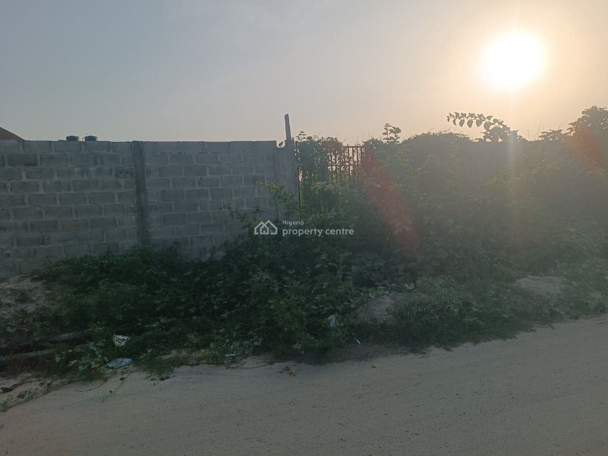 1,120 Sqm of Dryland with Cofo Fenced and Gated, Abijo Gra, Abijo, Lekki, Lagos, Land for Sale