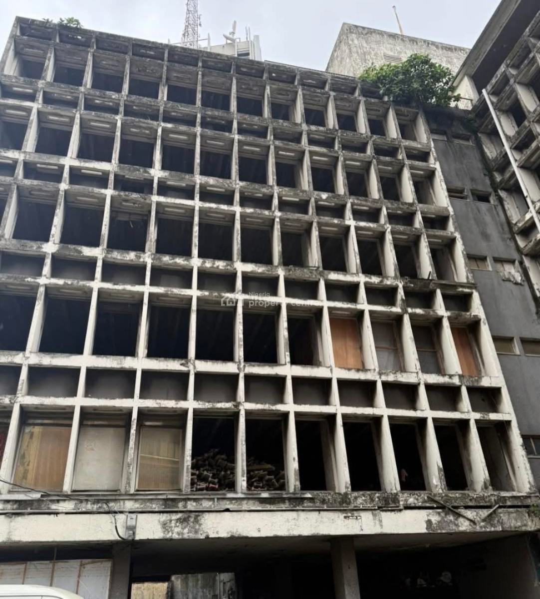 Six Floor Commercial Building, Broad Street, Lagos Island, Lagos, Commercial Property for Sale
