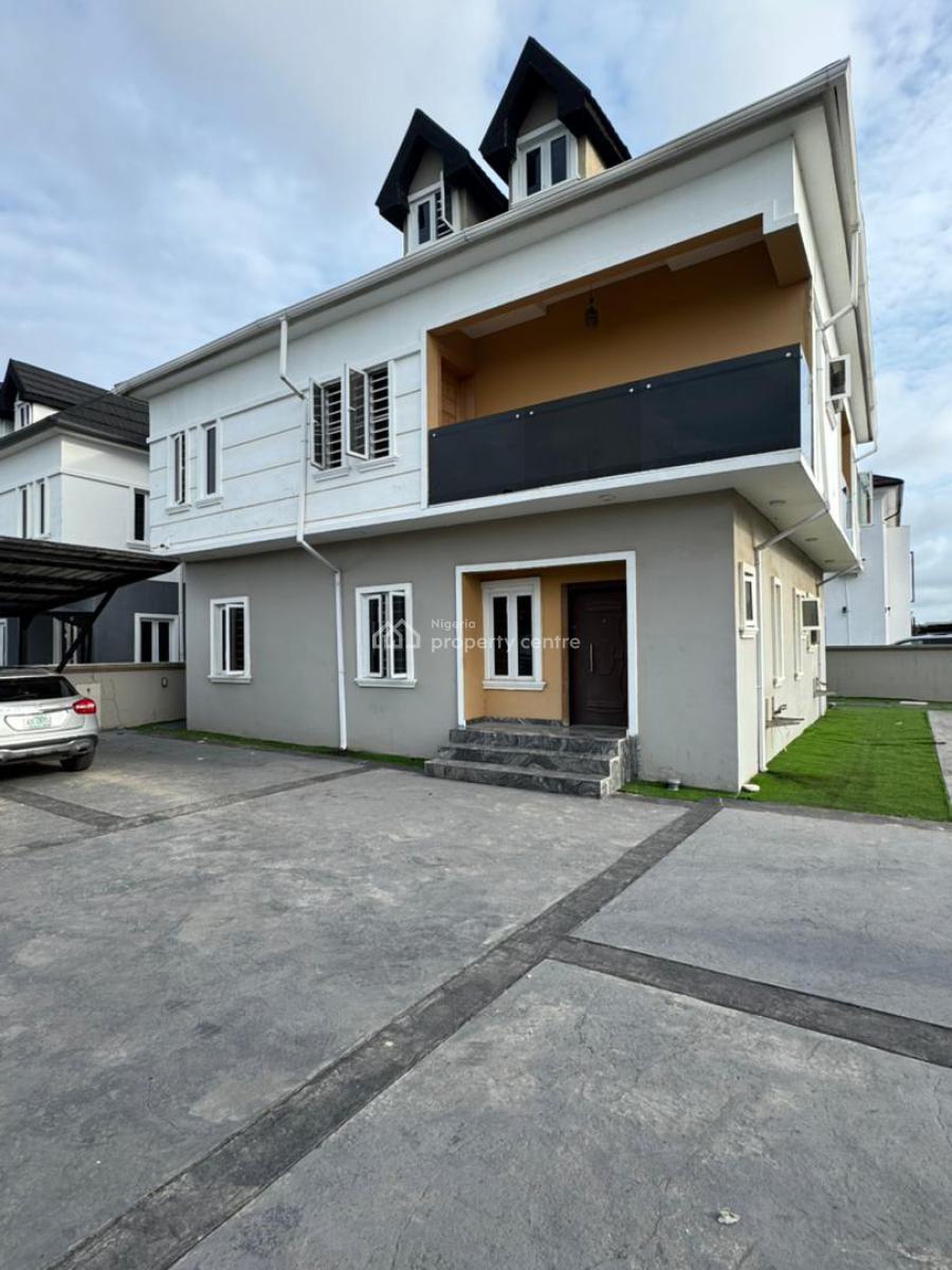 Lovely 5 Bedroom Fully Detached Duplex with Boys Quarter, Royal Garden Estate, Lekki, Ajiwe, Ajah, Lagos, Detached Duplex for Rent