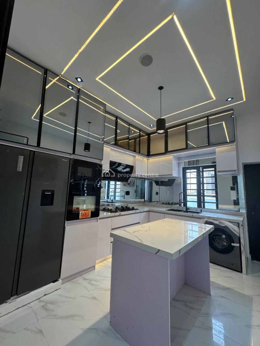 Luxury 4 Bedrooms Terraced Duplex with Contemporary Finishing, Lekki Palm City Estate, Ajah, Lagos, Terraced Duplex for Sale