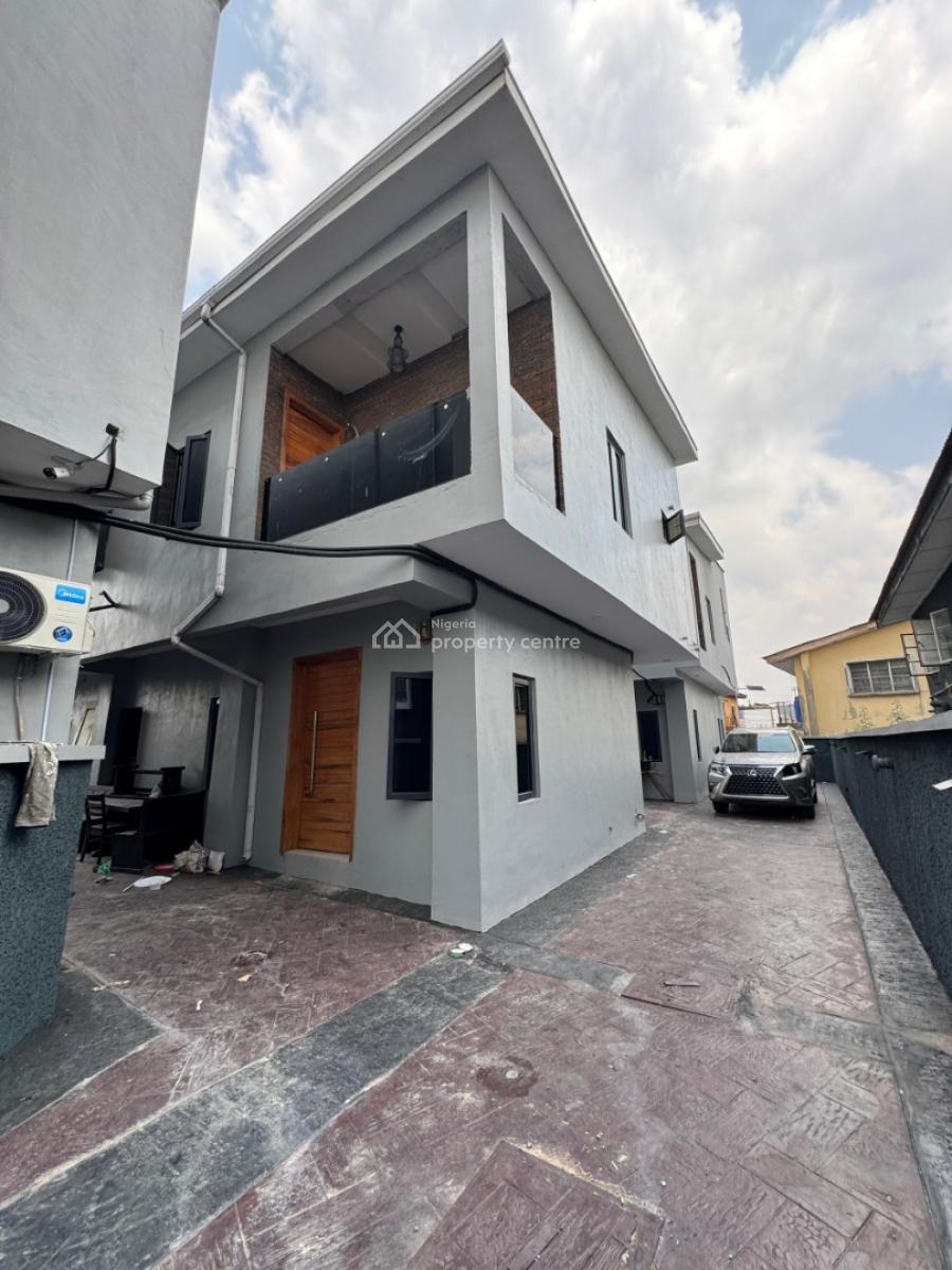 Newly Built 4 Bedroom Semi Detached Duplex with Bq, Aguda, Surulere, Lagos, House for Sale