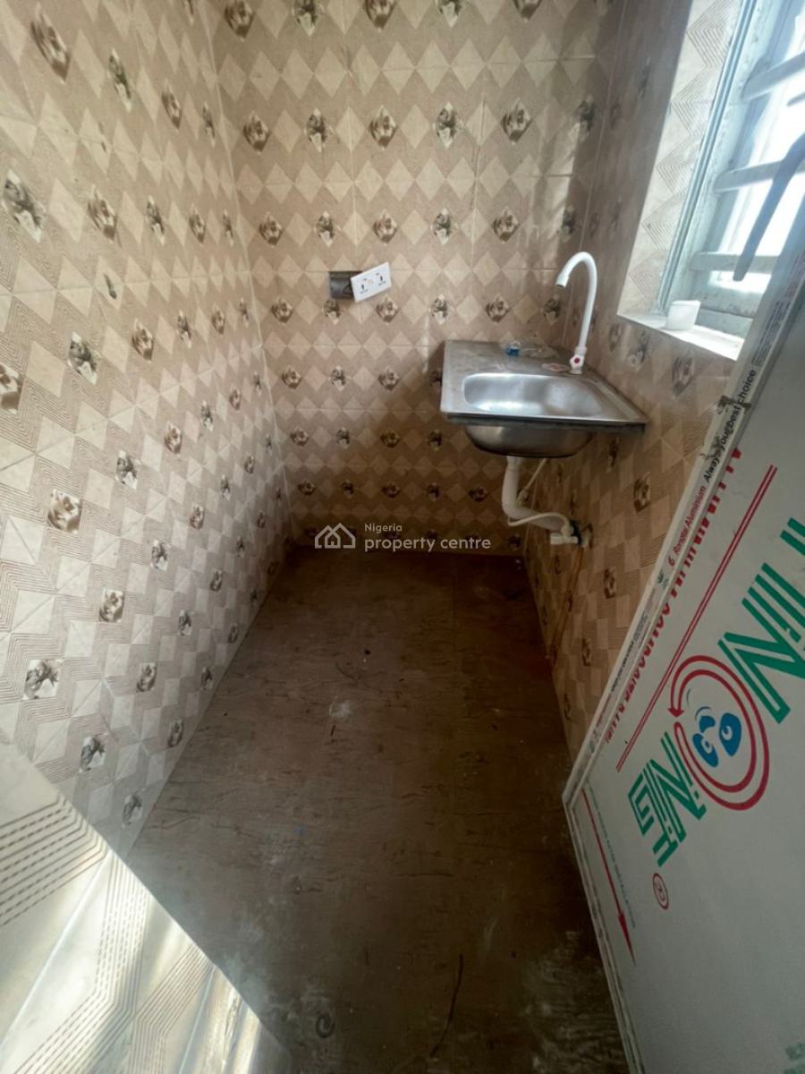 Newly Built Mini Flat on Ground Floor, Ilamoye Street, Off Adeshina, Ijesha, Surulere, Lagos, Mini Flat (room and Parlour) for Rent
