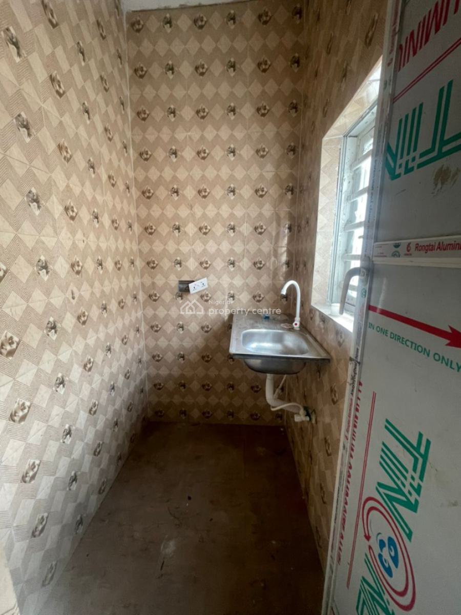 Newly Built Mini Flat on Ground Floor, Ilamoye Street, Off Adeshina, Ijesha, Surulere, Lagos, Mini Flat (room and Parlour) for Rent