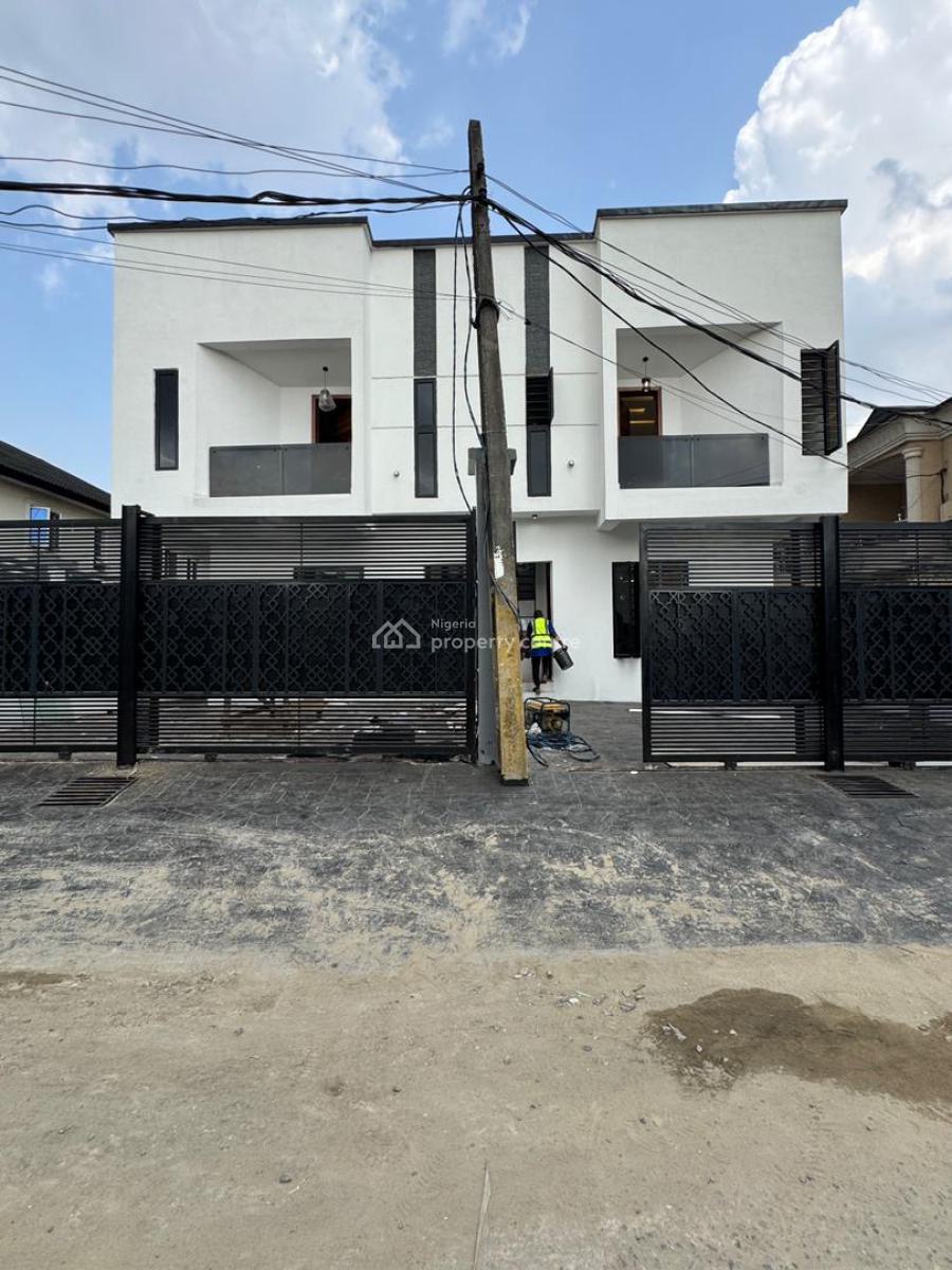 Lovely 4 Bedroom Semi Detached Duplex with a Room Bq, Gbagada, Lagos, Semi-detached Duplex for Sale