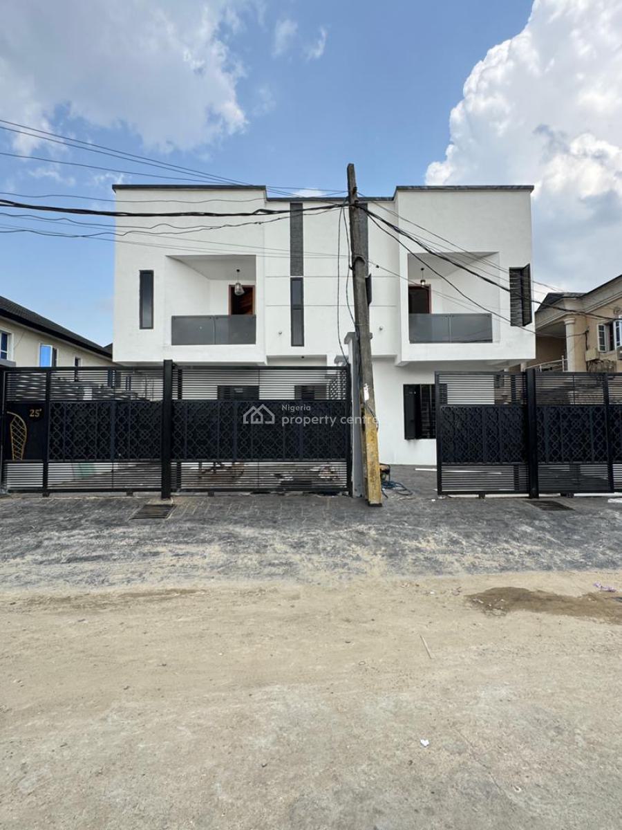 Lovely 4 Bedroom Semi Detached Duplex with a Room Bq, Gbagada, Lagos, Semi-detached Duplex for Sale