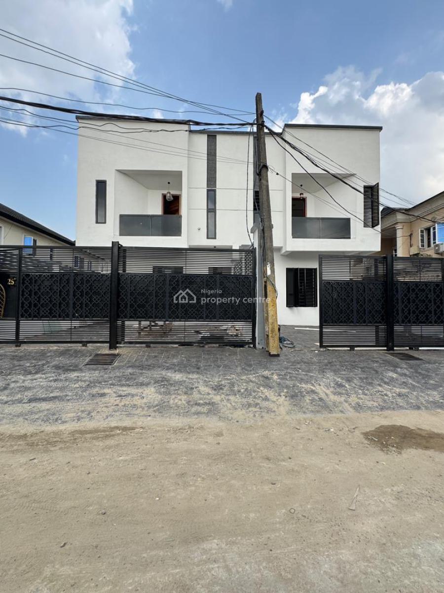 Lovely 4 Bedroom Semi Detached Duplex with a Room Bq, Gbagada, Lagos, Semi-detached Duplex for Sale