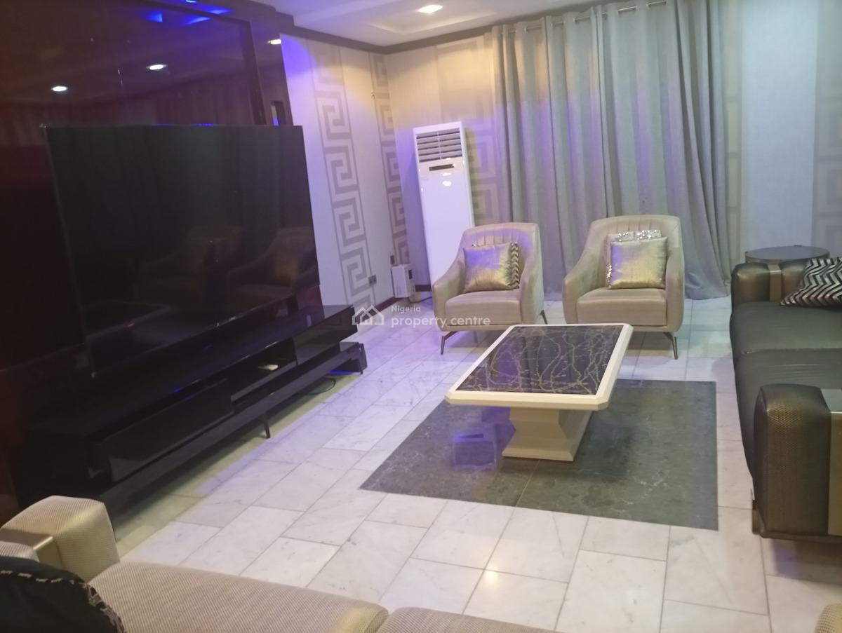 Serviced and Furnished 4 Bedroom Semi Detached Duplex with a Bq, Guzape District, Abuja, Semi-detached Duplex for Rent