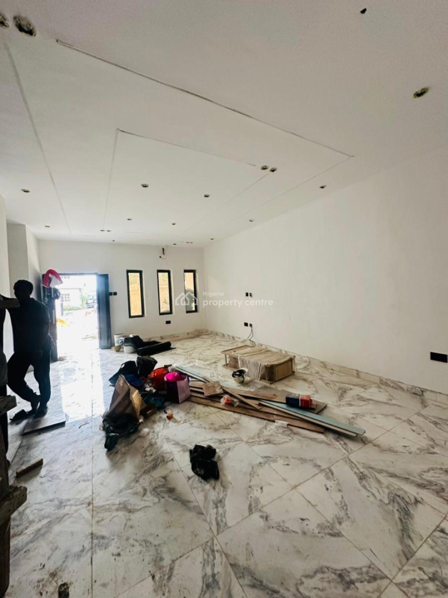 Pristine Newly Built 4 Bedroom Terrace Duplex Plus Bq in a Secured Est, Adeniyi Jones, Ikeja, Lagos, Terraced Duplex for Sale