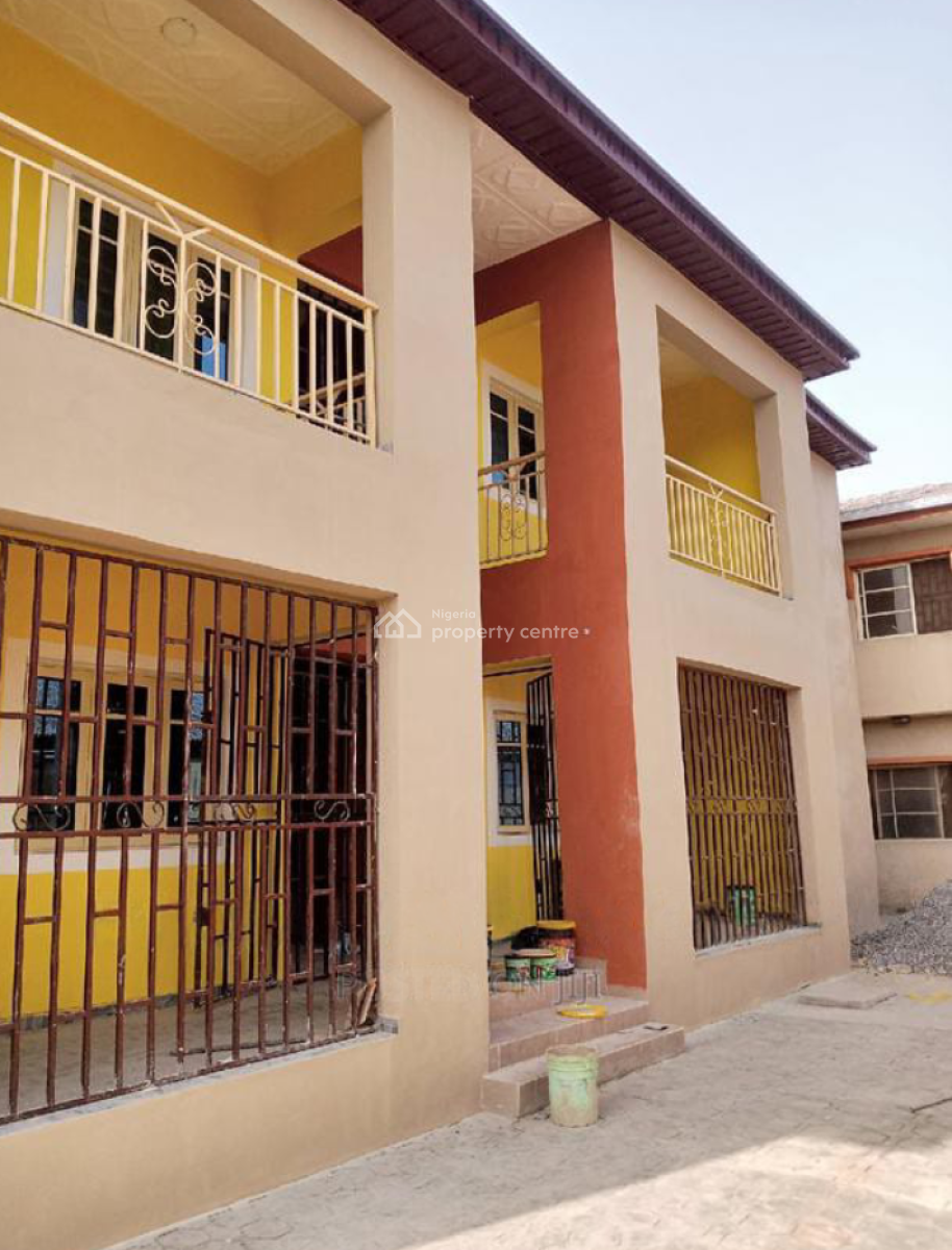 Lovely & Spacious  2-bedroom Flat with Dinning Room, Captain Ekoro, Abule Egba, Agege, Lagos, Flat / Apartment for Rent