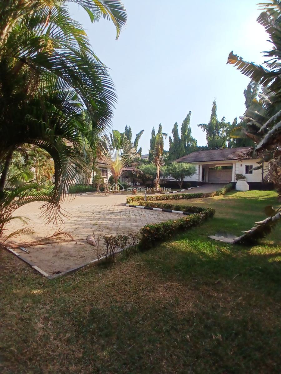 5 Bedroom Fully Detached Mansion with 2 Bedroom Guest Chalet, Asokoro Abuja Diplomatic Zone, Asokoro District, Abuja, Detached Duplex for Rent