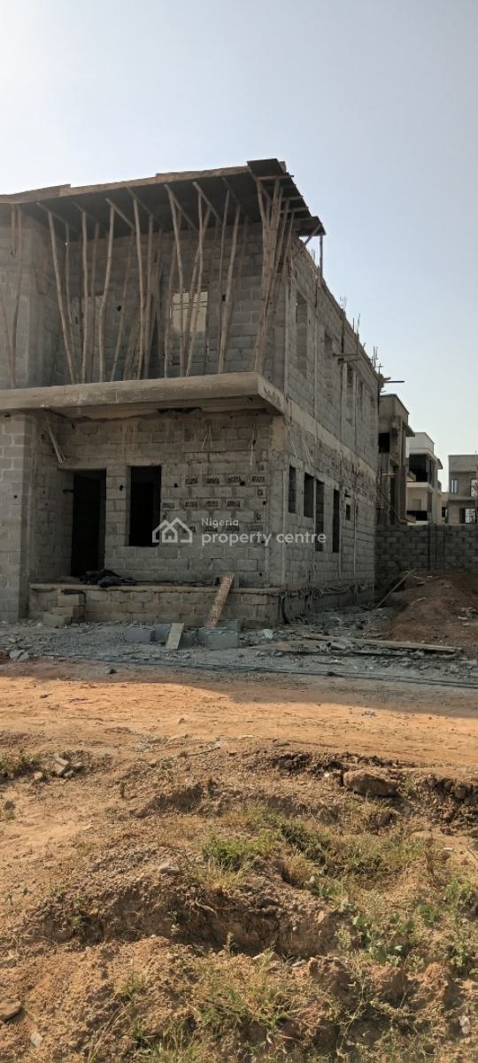 4 Bedroom Plus Bq Fully Detached Duplex Carcass, Gudu, Gaduwa, Abuja, Detached Duplex for Sale