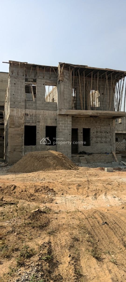 4 Bedroom Plus Bq Fully Detached Duplex Carcass, Gudu, Gaduwa, Abuja, Detached Duplex for Sale