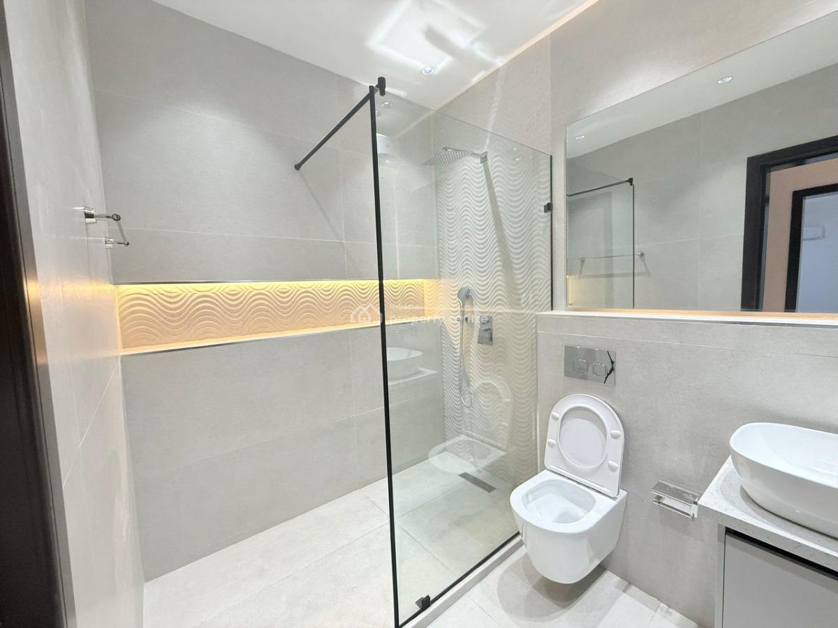 Well-finished 5-bedroom Terrace Apartment with Bq, Banana Island, Ikoyi, Lagos, Terraced Duplex for Rent