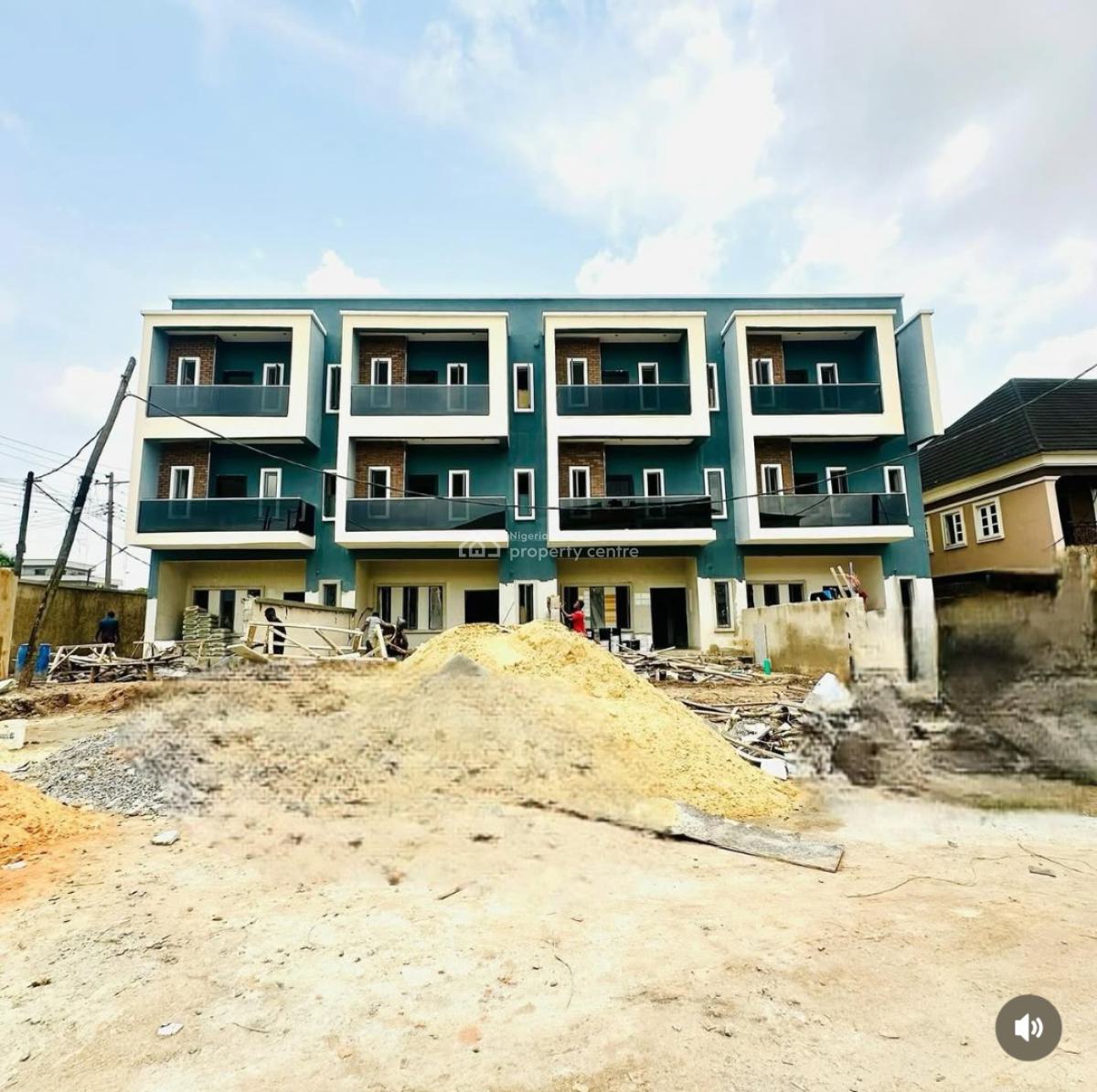 Spaciously Built 4 Bedroom Terrace Duplex with Bq, Adeniyi Jones, Ikeja, Lagos, Terraced Duplex for Sale