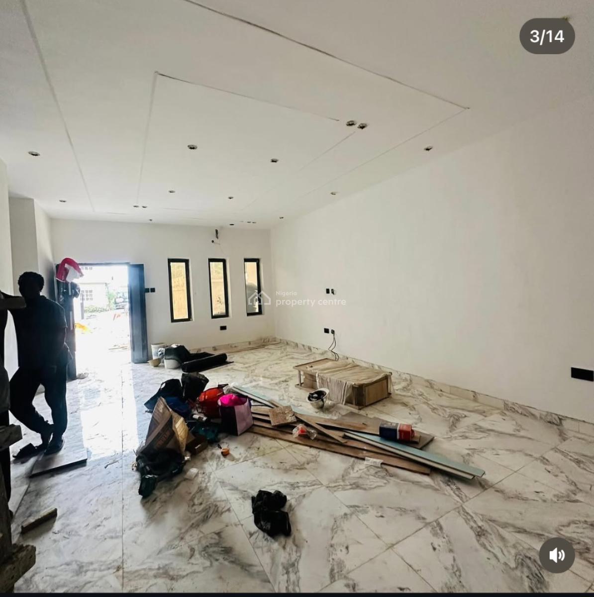 Spaciously Built 4 Bedroom Terrace Duplex with Bq, Adeniyi Jones, Ikeja, Lagos, Terraced Duplex for Sale