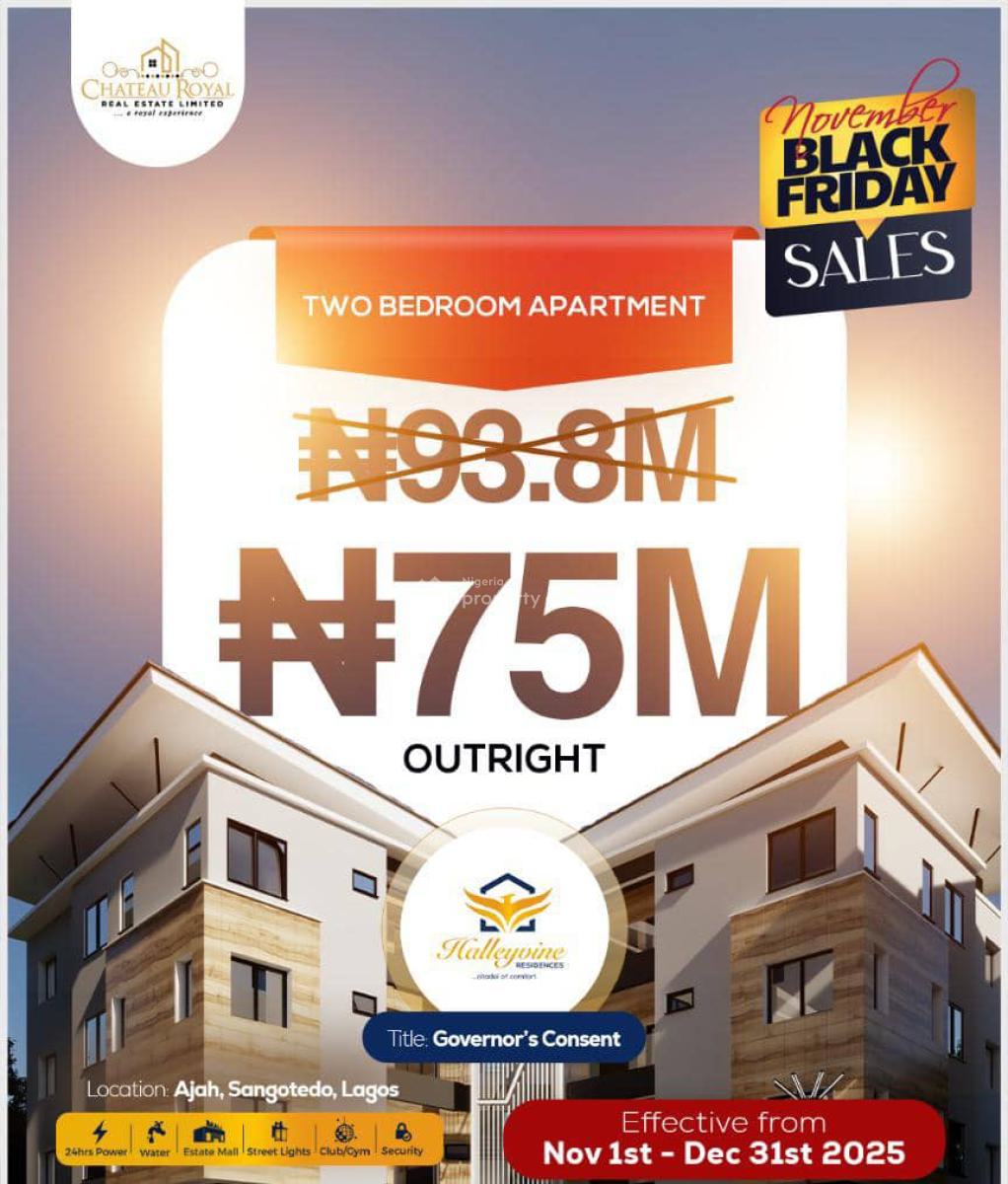 Own a Smart Luxury Home in Sangotedo --- Halleyvine Residence, Halleyvine Residence, Sangotedo, Ajah, Lagos, House for Sale