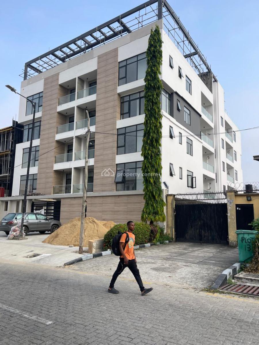 Luxury 3 Bedroom Flat with Bq, Off Admiralty Way, Lekki Phase 1, Lekki, Lagos, Flat / Apartment for Rent