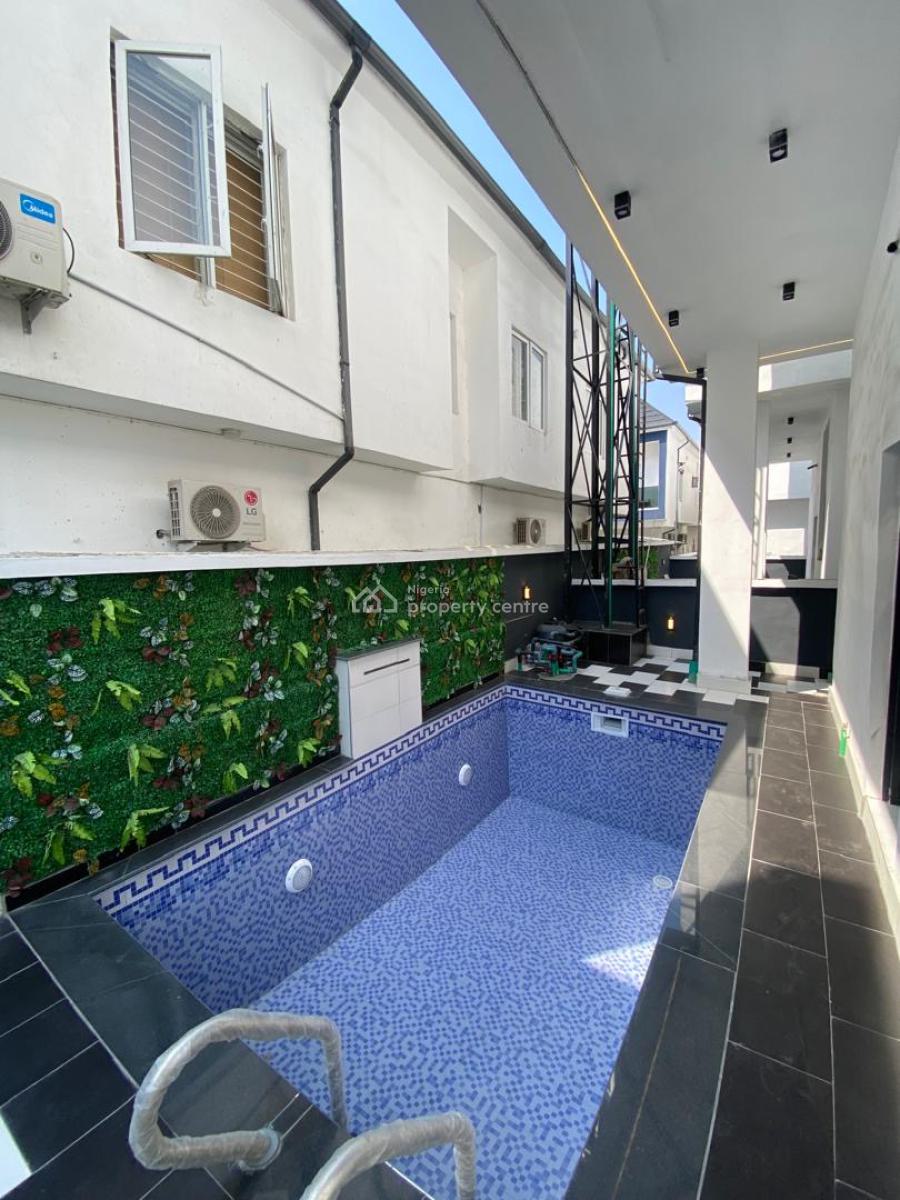 Newly Built 5 Bedroom Smart Home Duplex with 1 En-suite Bq, Gated Estate in Chevron, Lekki, Lagos, Detached Duplex for Sale