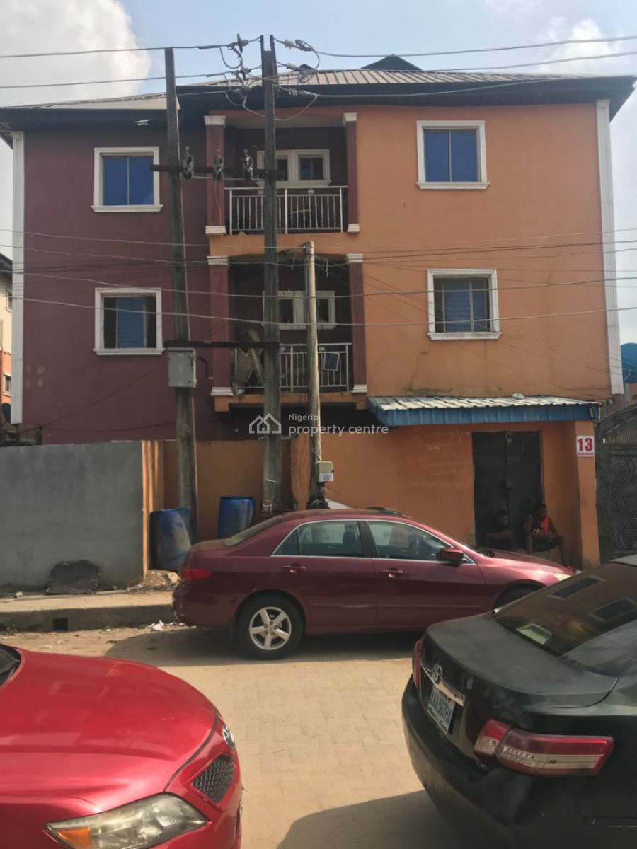 Relatively New Studio Apartment (room Self Contained), Ikija Street Bajulaiye, Shomolu, Lagos, Self Contain (single Rooms) for Rent