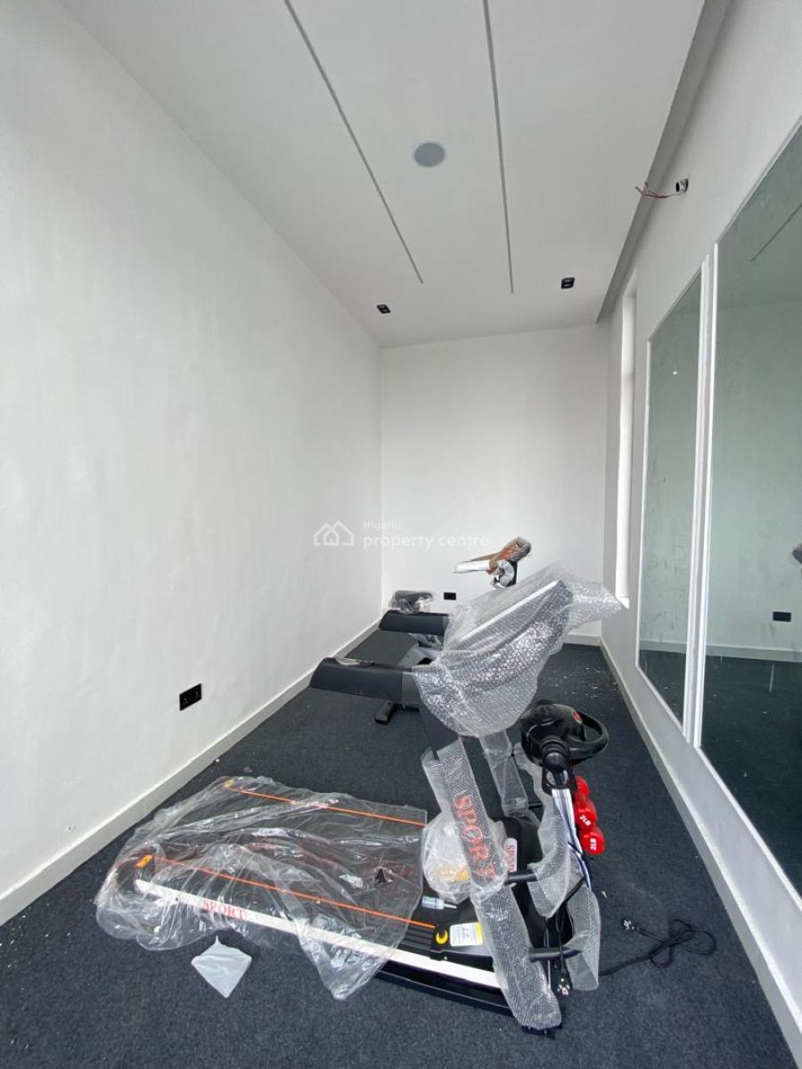 Newly Built 5 Bedroom Design Duplex with 1 En-suite Maid Room, Gated Estate in Chevron, Lekki, Lagos, Detached Duplex for Sale