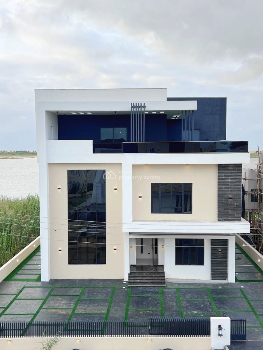 5 Bedroom Duplex with Rooftop, Swimming Pool, Cinema, Northern Foreshore Estate Chevron, Lekki, Lagos, Detached Duplex for Sale