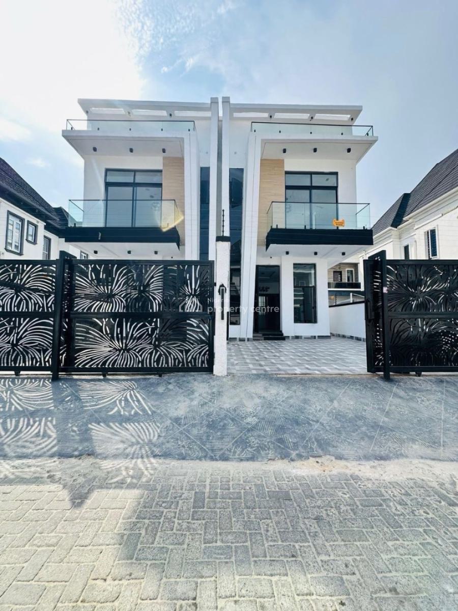 Neatly Built 4 Bedroom Semi Detached Duplex with Bq, Orchid, Lekki, Lagos, Semi-detached Duplex for Sale