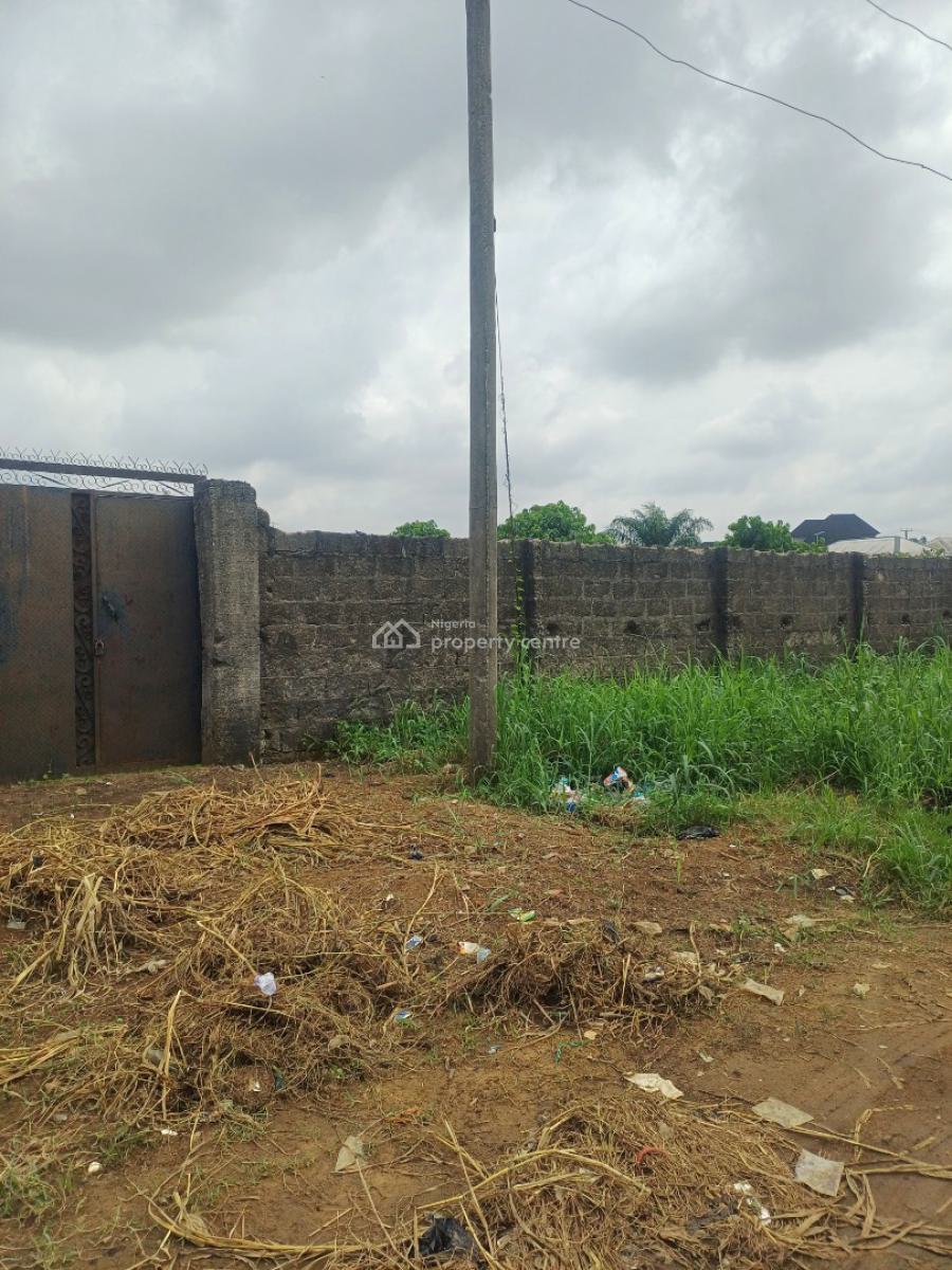 Fenced 1 and Half Plots, Ozuoba, Port Harcourt, Rivers, Residential Land for Sale