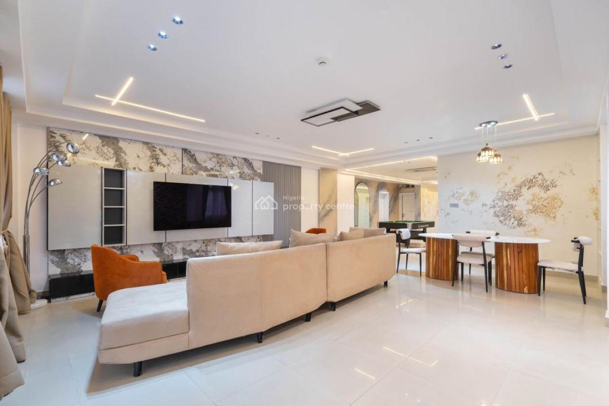 a Highly Luxurious Furnished 3 Bedroom Apartment, Lekki Phase 1, Lekki, Lagos, Terraced Duplex for Rent