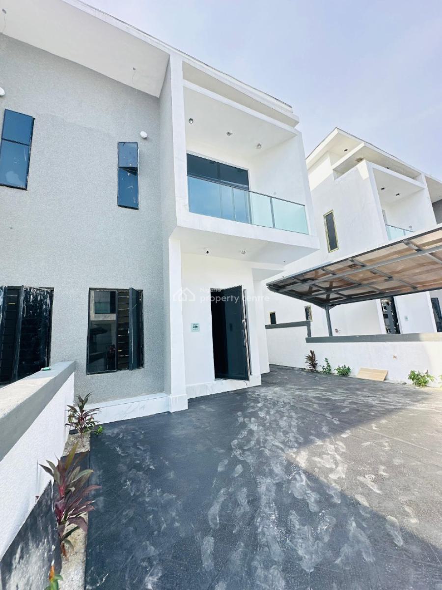 Newly Built 4 Bedroom Semi Detached Duplex with Bq, Orchid, Lekki, Lagos, Semi-detached Duplex for Sale